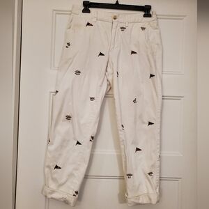 Ralph Lauren White Polo Pants
